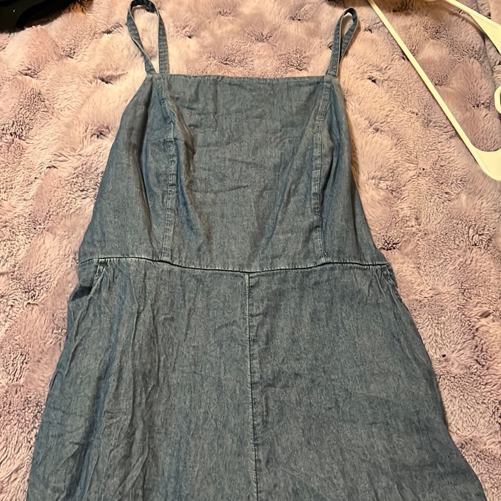 Medium bell bottom girls overalls